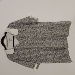 Woman Within Floral Polo Size 2x